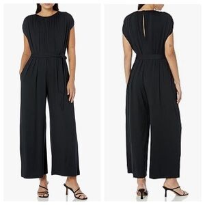 Velvet x Graham & Spencer Norah sleeveless knit Jumpsuit Black 33434